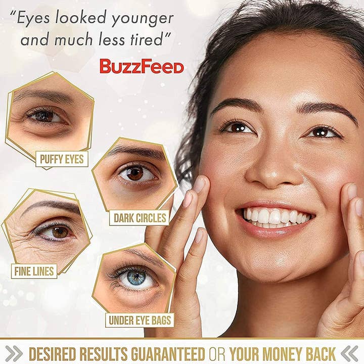 Above Edge - Wholesale Face/Beauty Roller - 24K Gold Eye Mask Puffy Eyes & Dark Circles Treatments 20Pai