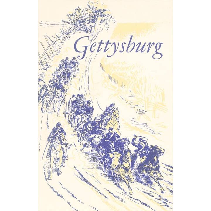 Art Print CW-23 Illustration of Gettysburg for wholesale by Found Image Press