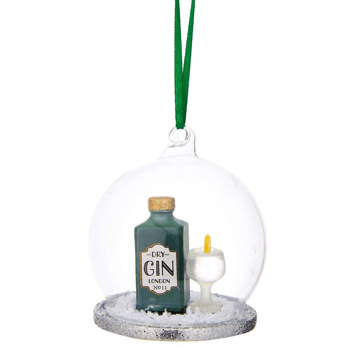 Sass & Belle Europe - Wholesale Christmas Decoration - Gin and Tonic Dome Bauble0