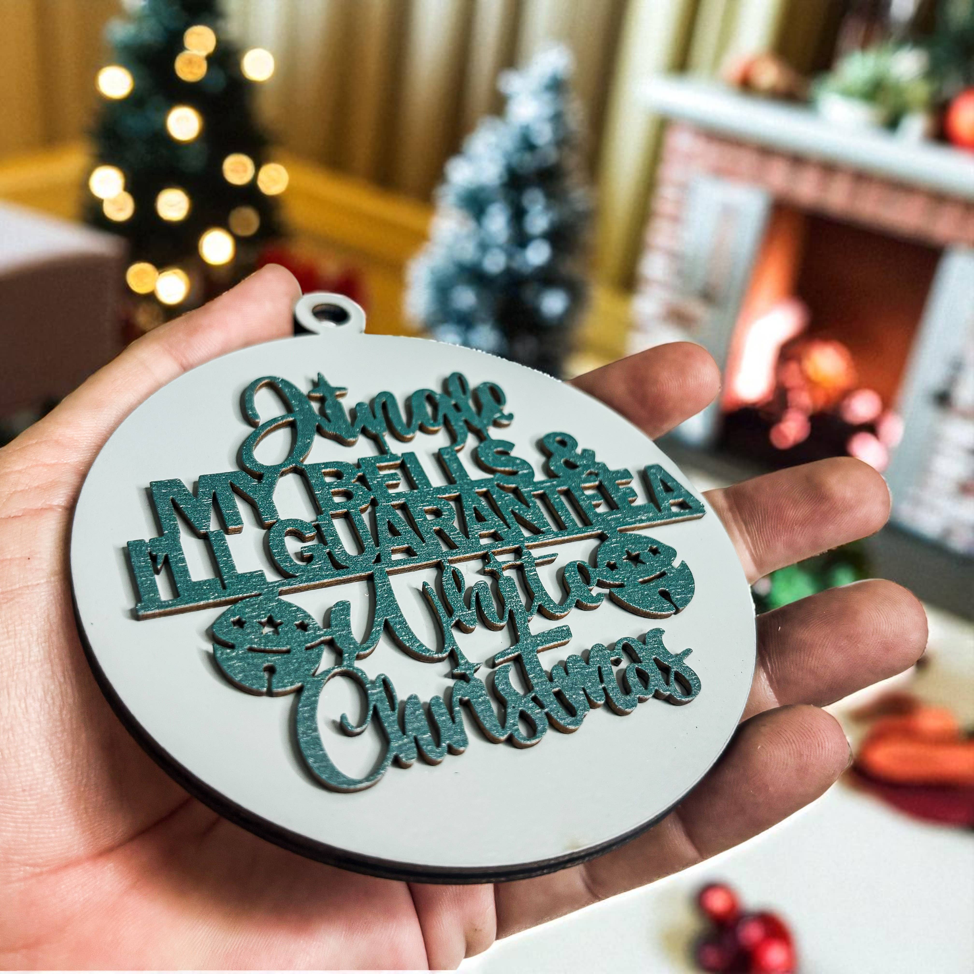 Gia Roma - Wholesale Ornament - Hanging Christmas Decor + Handmade Wooden Ornament Funny106