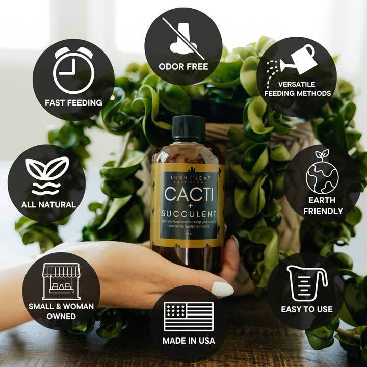 Lush Leaf - Wholesale Fertilizer - Cacti & Succulent Plant Food1