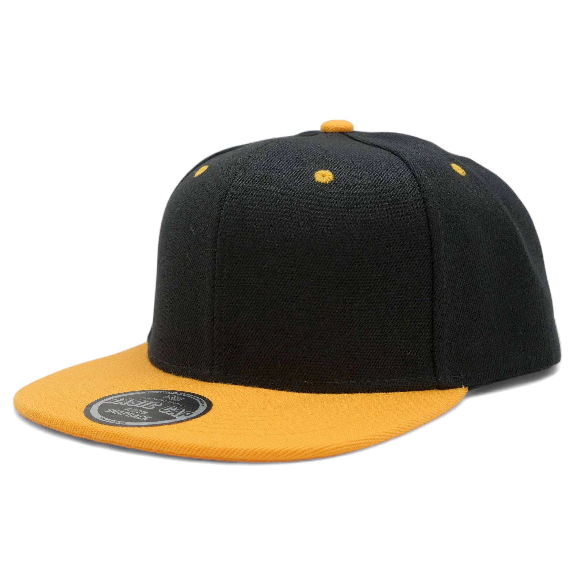 Eon Company Group, Inc - Wholesale Baseball Cap - Unisex - Blank Solid Two Tone Color Snapback Caps1