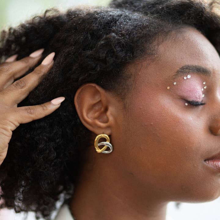 Pretzel Earrings for wholesale by TNT Goods