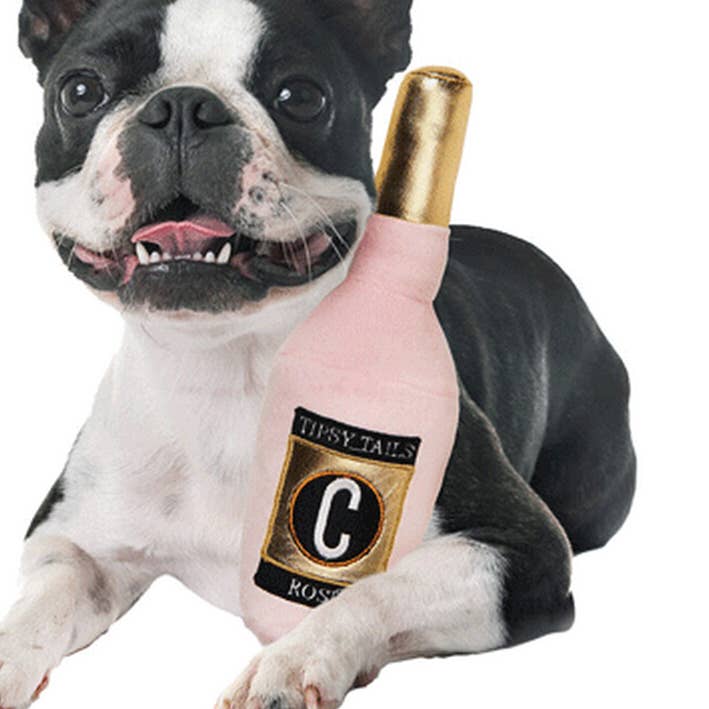 Cosmo Rose' Bottle 10" for wholesale by King Wholesale Pet Goods