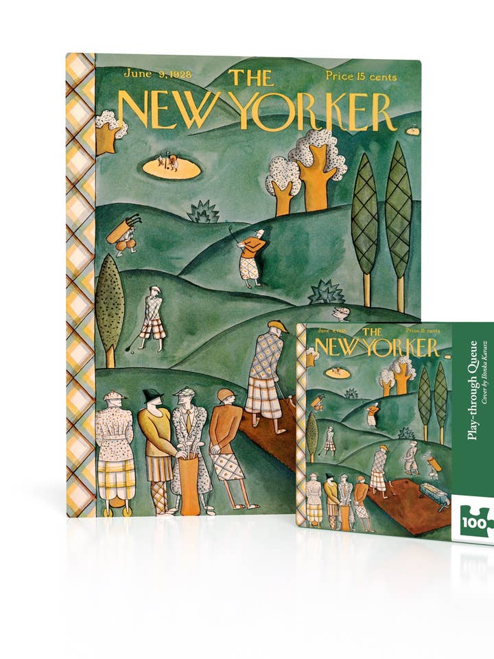 Play-through Queue Mini - 100 Piece Mini Puzzle for wholesale by New York Puzzle Company