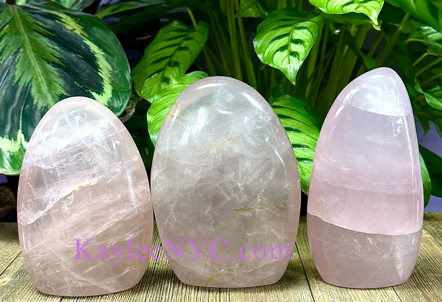 KayleeNYC - Wholesale Spiritual Stone/Crystal - Natural Rose Quartz Crystal Freeform Freeform3