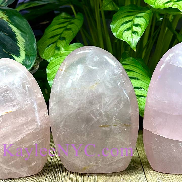 KayleeNYC - Wholesale Spiritual Stone/Crystal - Natural Rose Quartz Crystal Freeform Freeform3