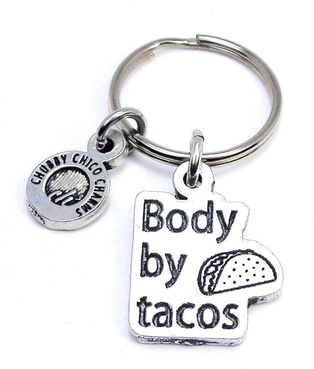 Wholesale Body By Tacos Key Chain for your store - Faire