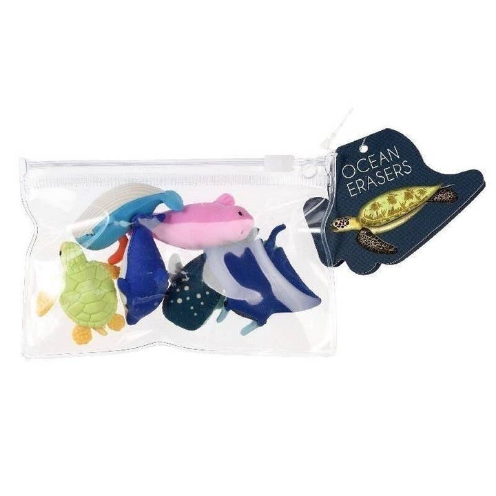 Rex London UK - Wholesale Eraser - Ocean Animal Erasers