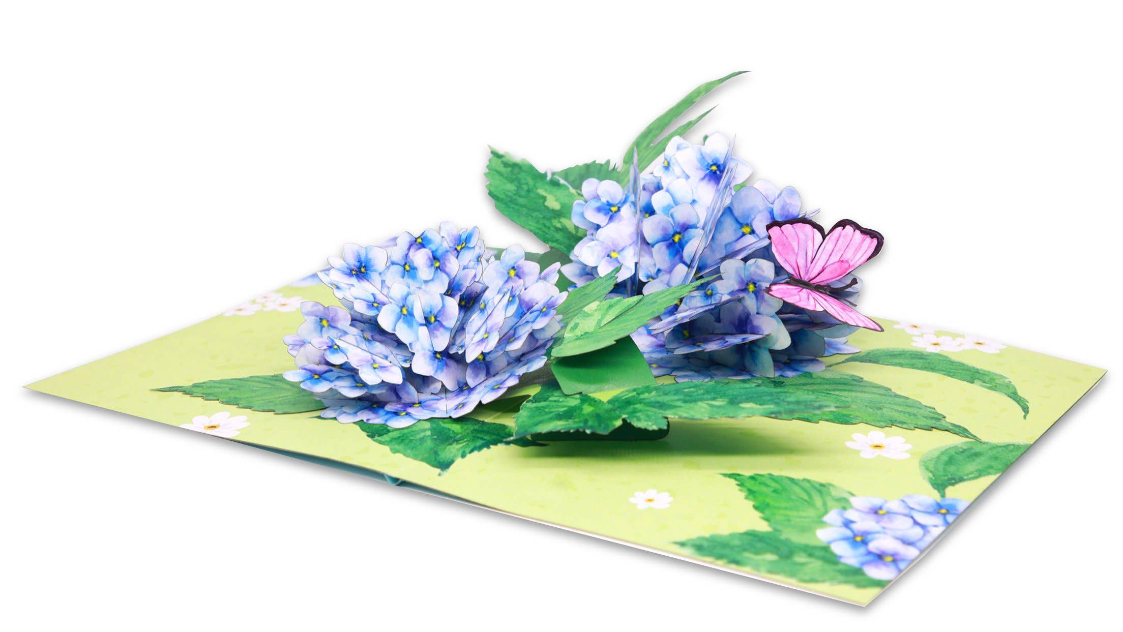 Liif Pop Up Card – wholesale Vardagliga hälsningskort – Hydrangea pop-upkort4