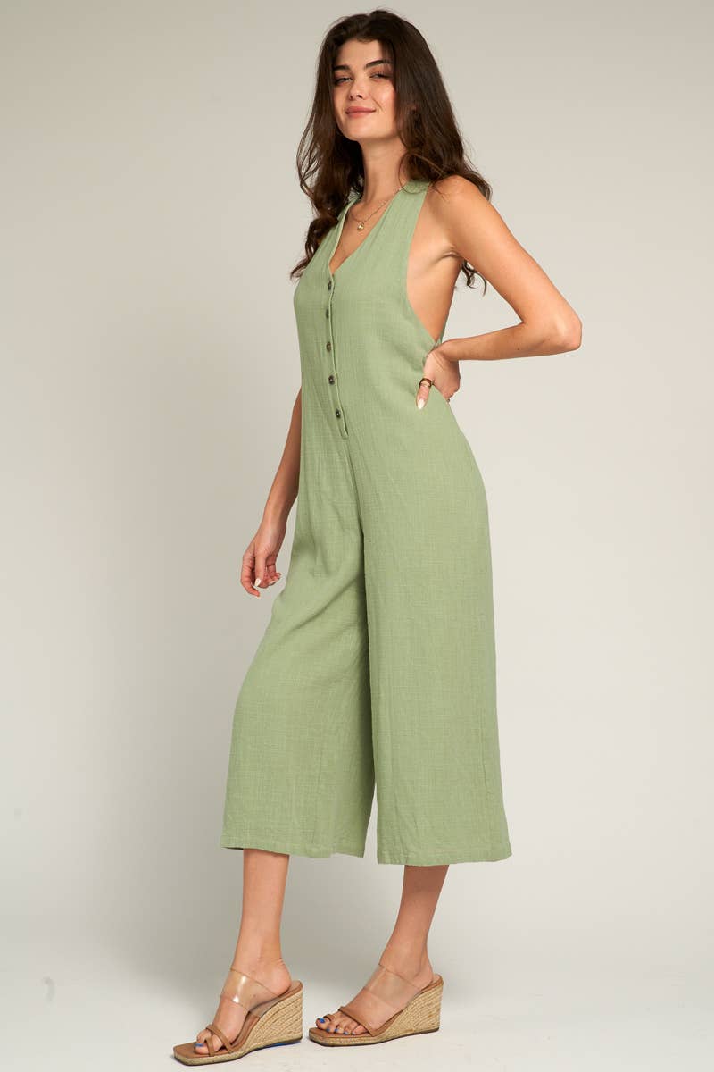 En Crème - Wholesale Jumpsuit - Women's - Sleeveless Jumpsuit14