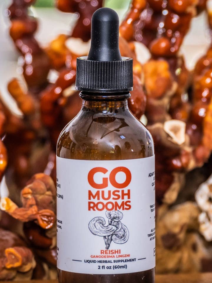 REISHI Tincture for wholesale by GO Mushrooms