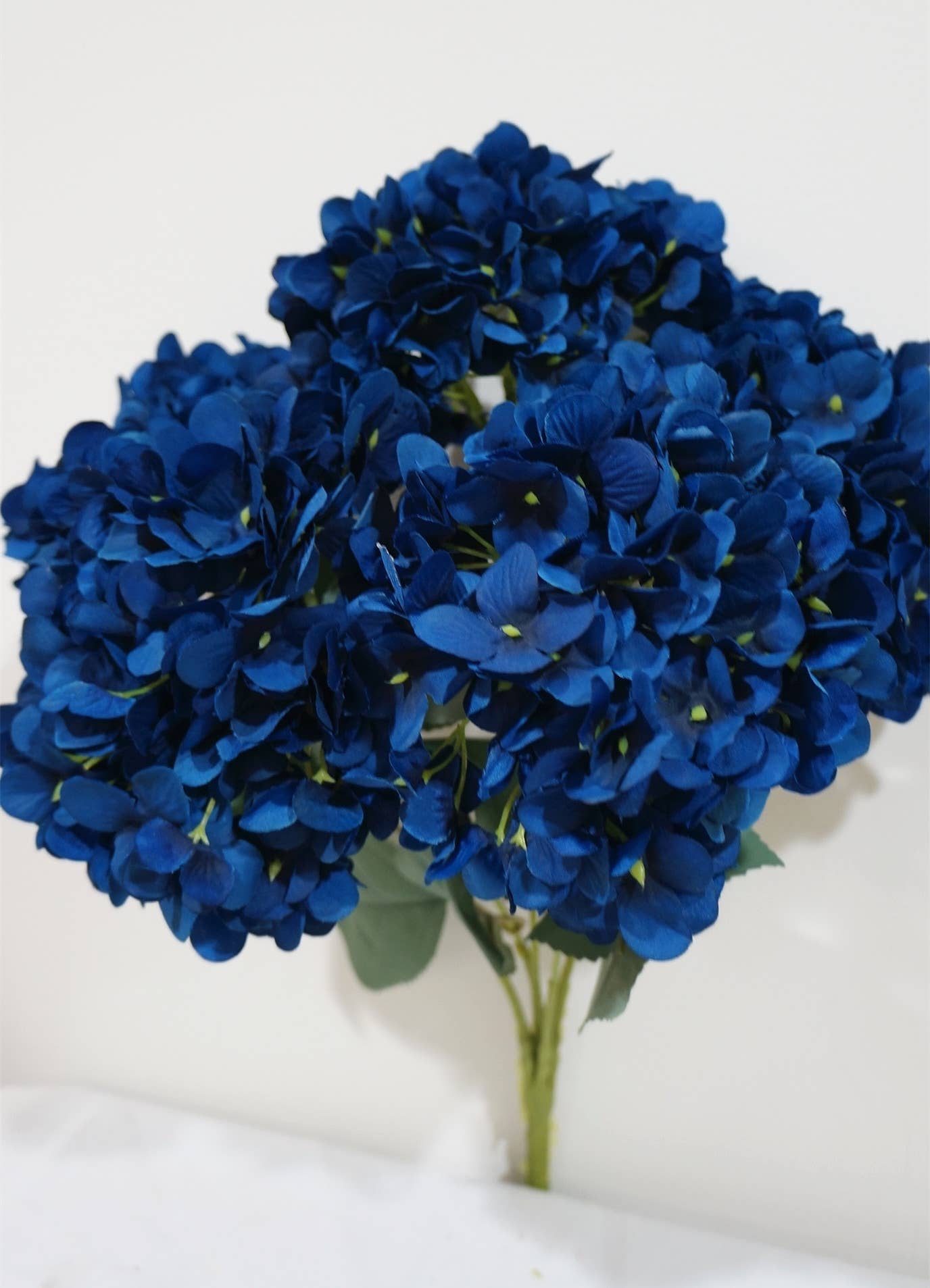 Sweet Home Deco - Venta al por mayor Flores artificiales - Arbusto artificial de hortensia de seda supersuave de 18 pulgadas 7