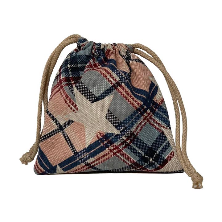 Pochon en coton Looklin - étoiles (petit) pour la vente par Osenteur