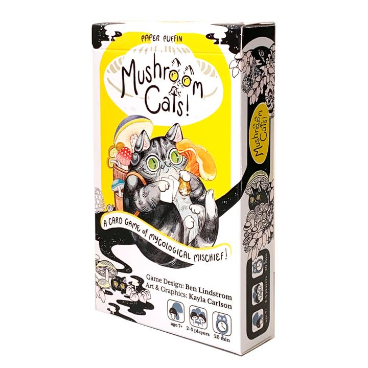 Paper Puffin - Wholesale Card Game - Mushroom Cats! A Card Game of Mycological Mischief2