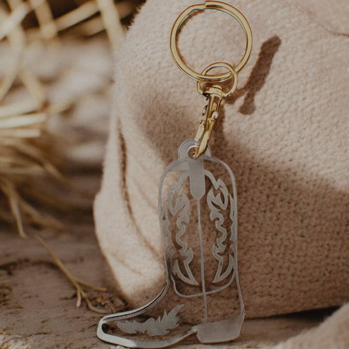 GoneWestDesigns - Wholesale Keychain - Women's - Cowboy Boot Keychain