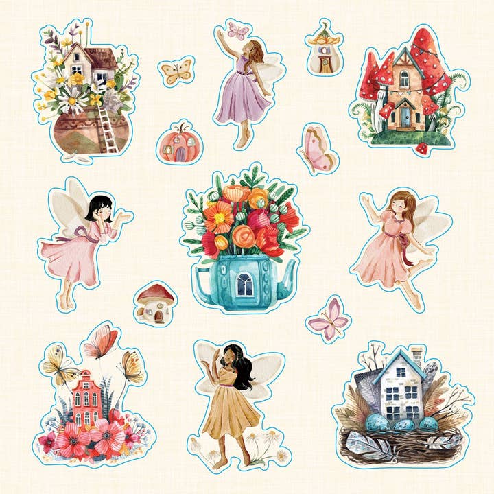 Peter Pauper Press - Wholesale Sticker - Faerie Kingdom Sticker Book