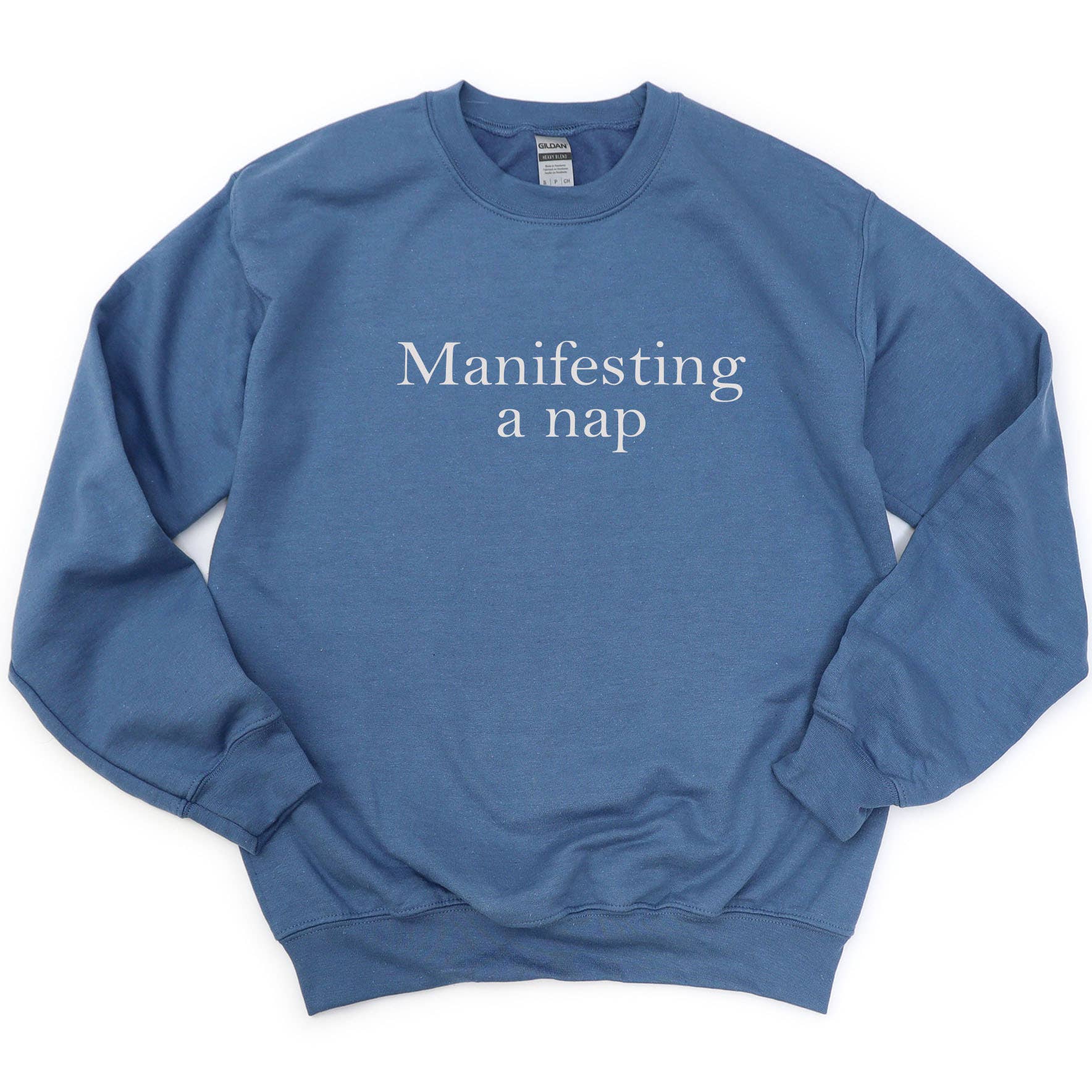 Down Home Tees - Wholesale Graphic Sweatshirt - Women's - Manifesting a Nap Funny Women's Apparel Crewneck Sweatshirt2