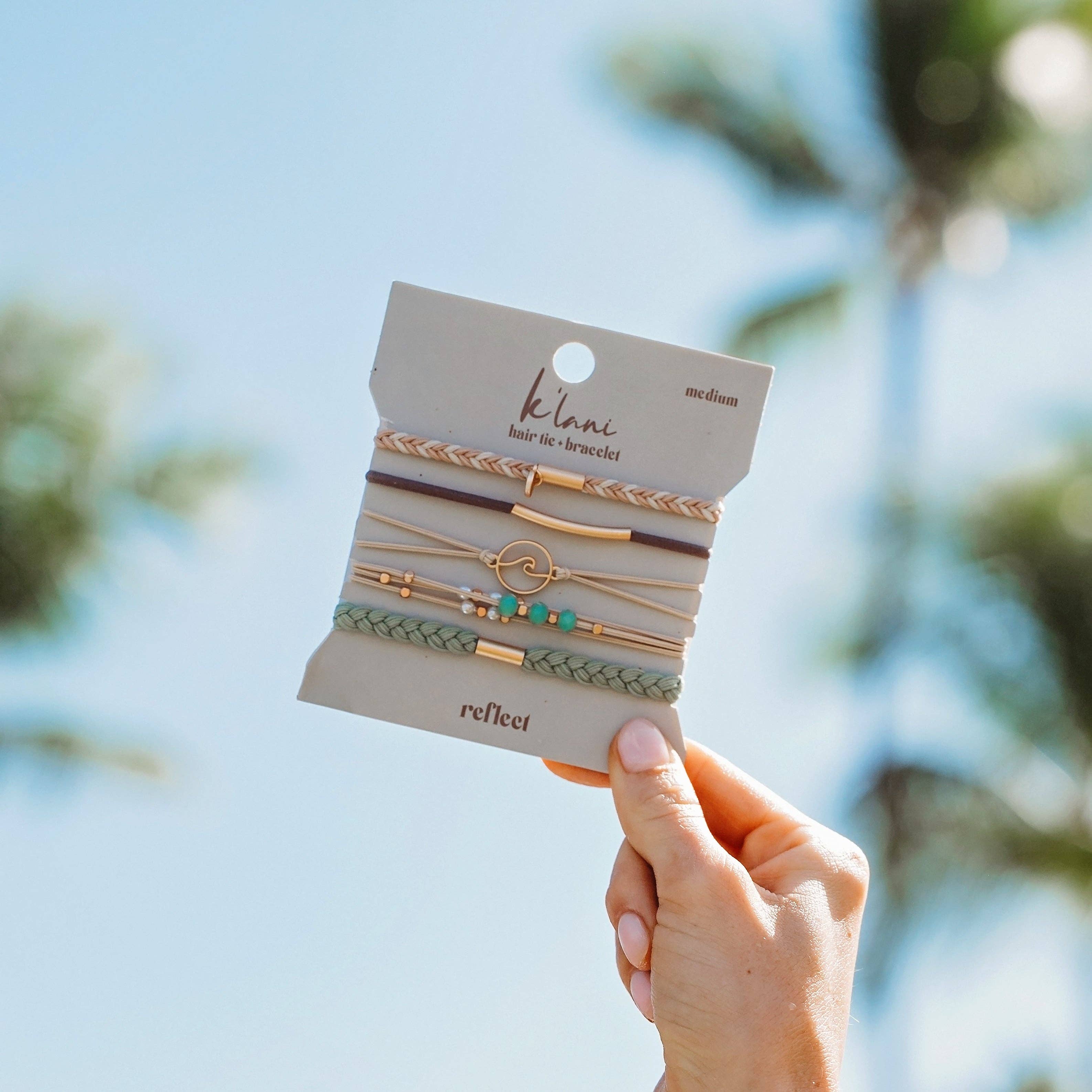 K'lani hair tie bracelets - Wholesale Jewelry Set - Reflect8