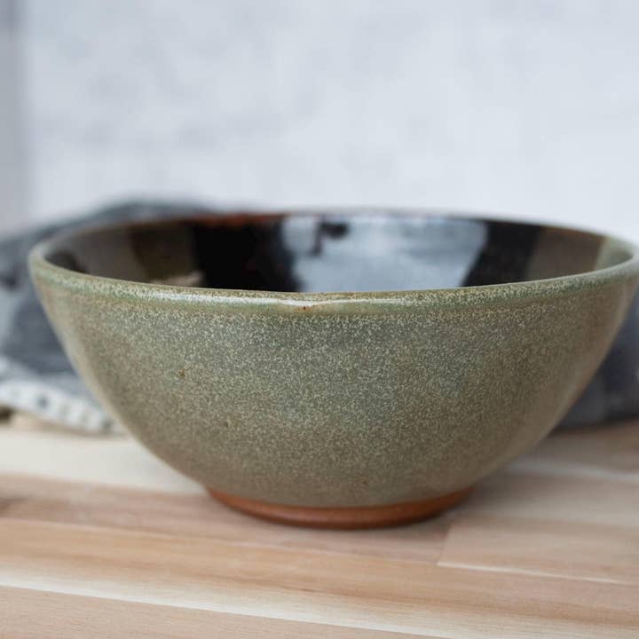 Skål til suppe og chili i mint chip for engroshandel hos Clay Coyote