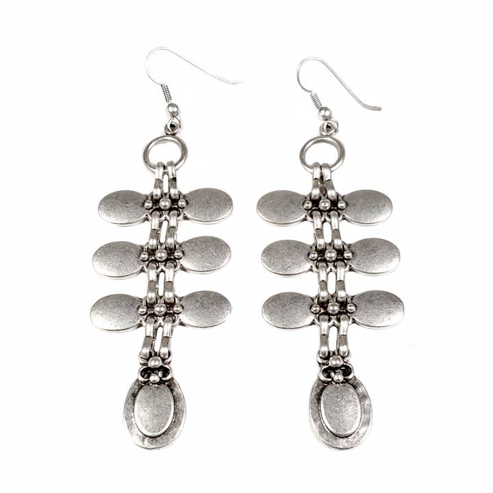 Item # ALL-3127 - Pewter Earrings for wholesale by The Ancient Bazaar Jewelry & Accessories