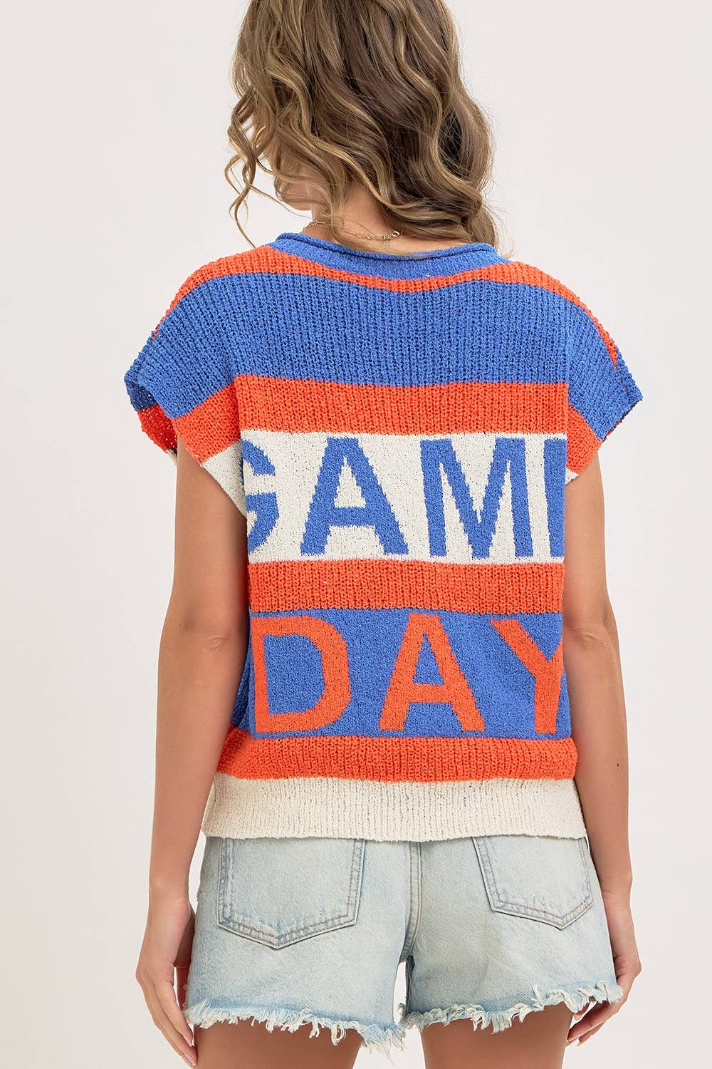 Sweet Lovely by Jen - Vendita all'ingrosso Top in maglia - Donna - GIORNO DELLA PARTITA PERFETTO PER MOSTRARE IL TUO SPIRITO DI SQUADRA CON STILE14