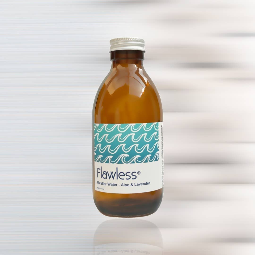 Flawless - Wholesale Facial Cleanser - Micellar Water Facial Cleanser - Aloe and Lavender6
