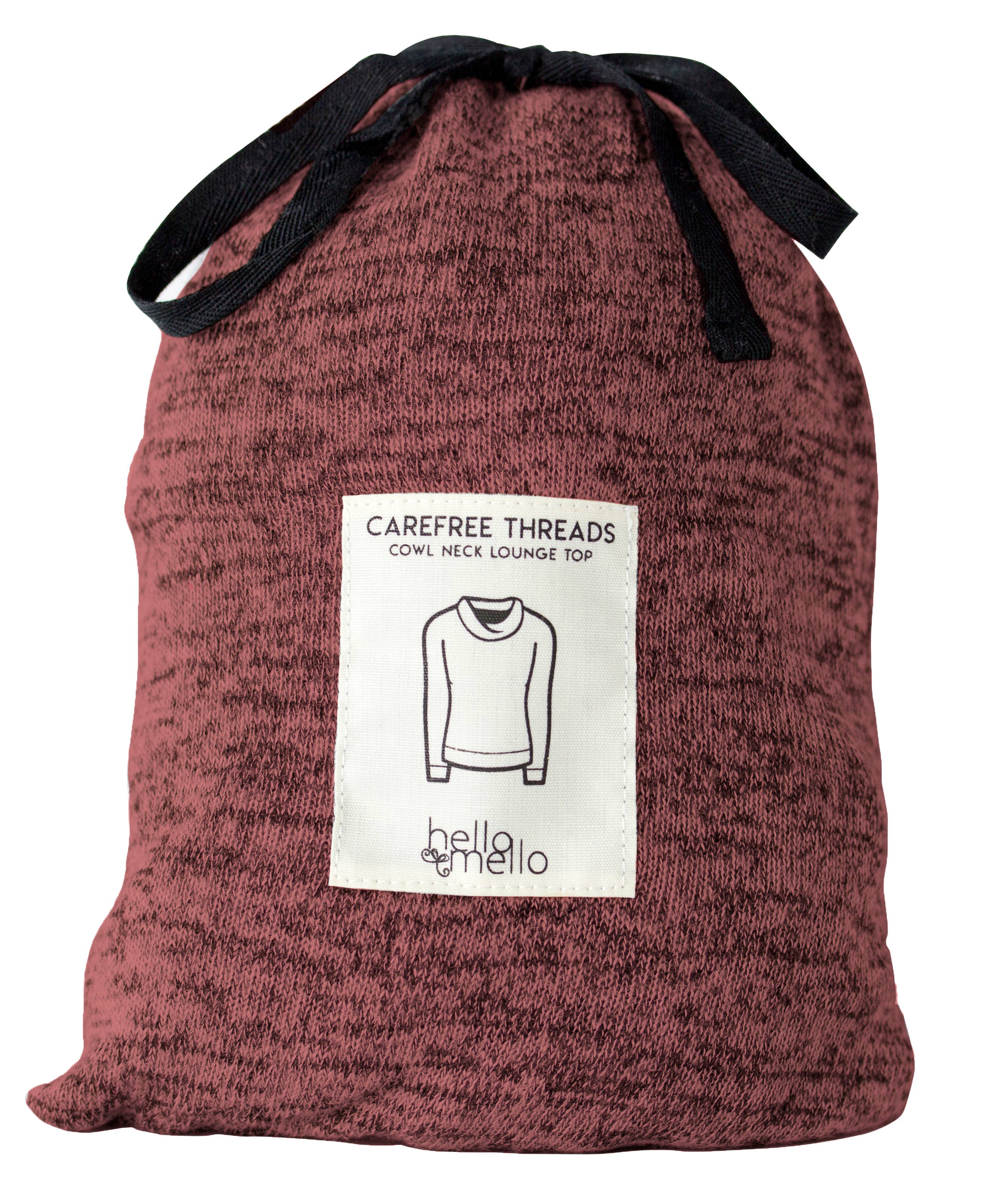 DM Merchandising - Wholesale Tunic Sweater - Women's - Hello Mello Carefree Threads Cowl Neck Top Open Stock3