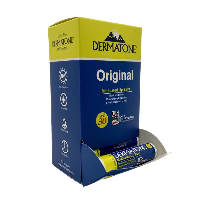 Medicated Lip Balm SPF 30 (24 piece display) for wholesale by DERMATONE