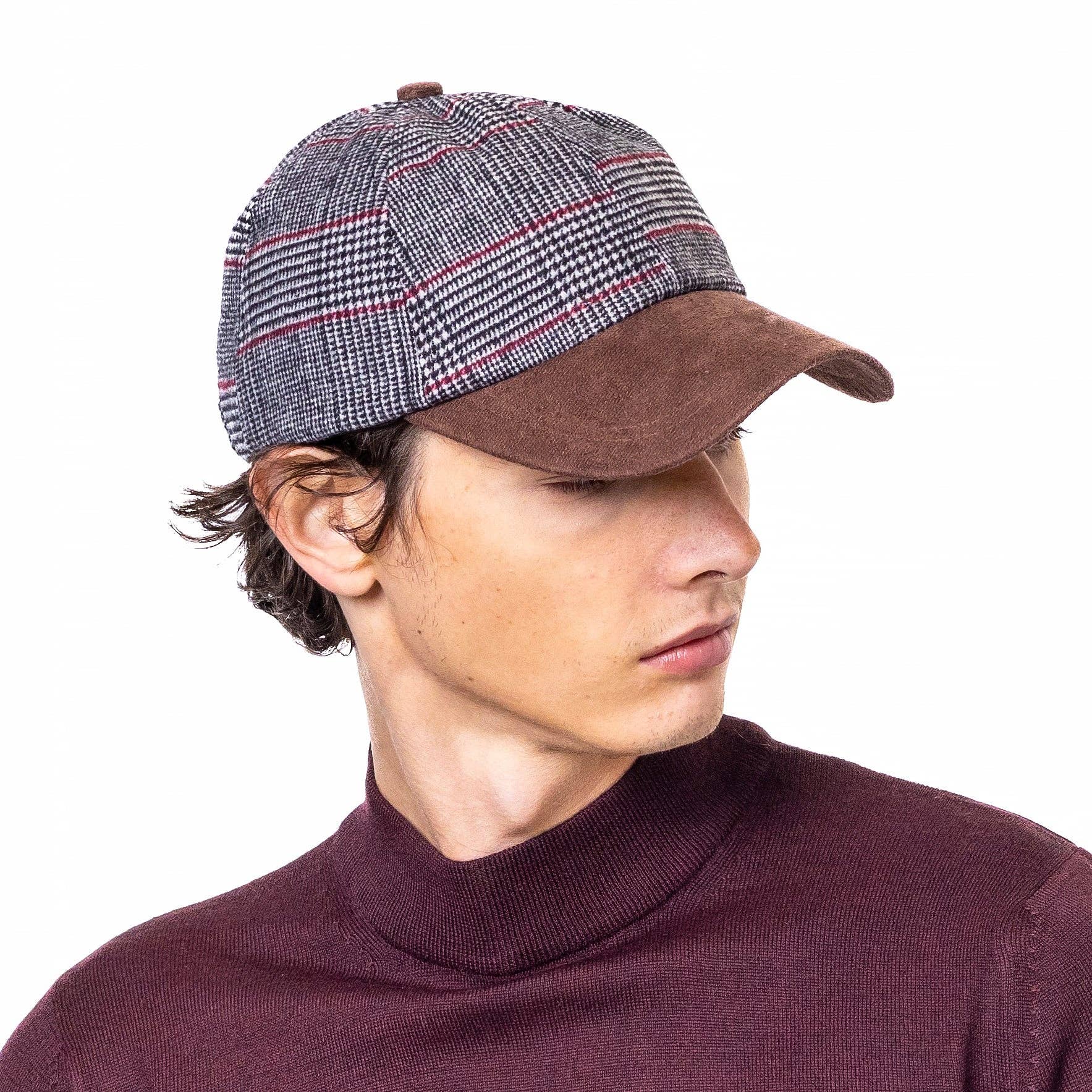 Heritage Traditions - Wholesale Baseball Cap - Men's - Tweed Suede Baseball Cap3