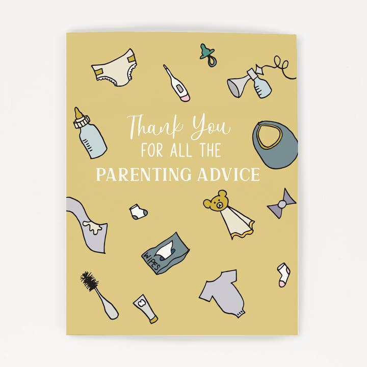 Alla Föräldraskap Råd | Tack Hälsningskort för wholesale av Grateful Paperie