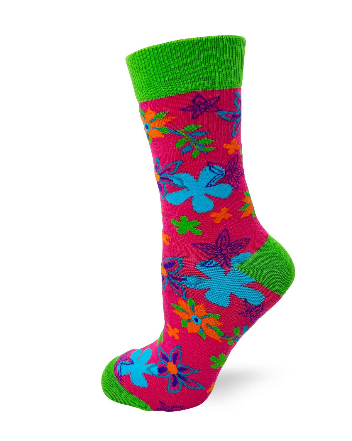 Fabdaz – wholesale Socks – Women's – I'm a Delicate F..king Flower Ladies' Crew Socks2