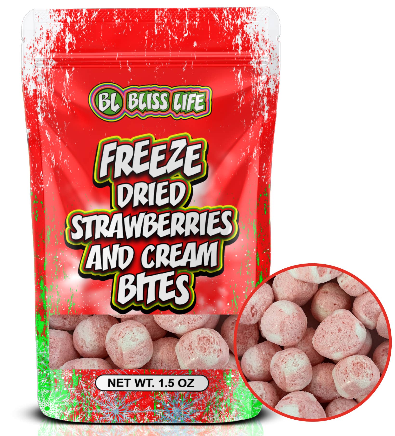 Bliss Life - Wholesale Cotton Candy - Display - 60 Count - Blasts Variety Pack7