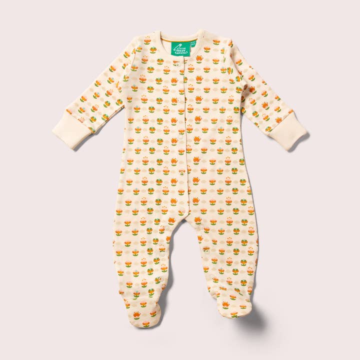 Little Blooms Organic Babygrow for wholesale on Faire0
