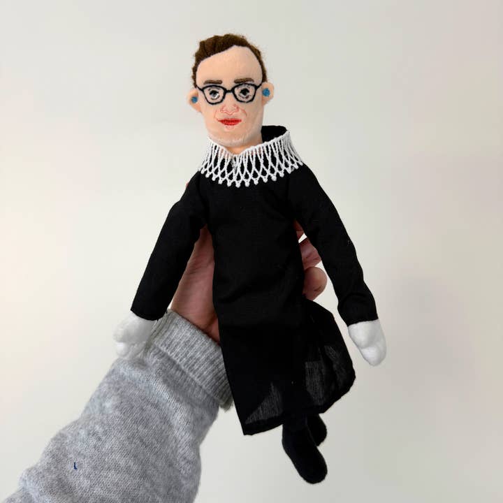 Soft Stuff Creations, Inc. - Wholesale Stuffed/Plush Toy - Kids & Baby - 11" Ruth Bader Ginsburg Plush Doll