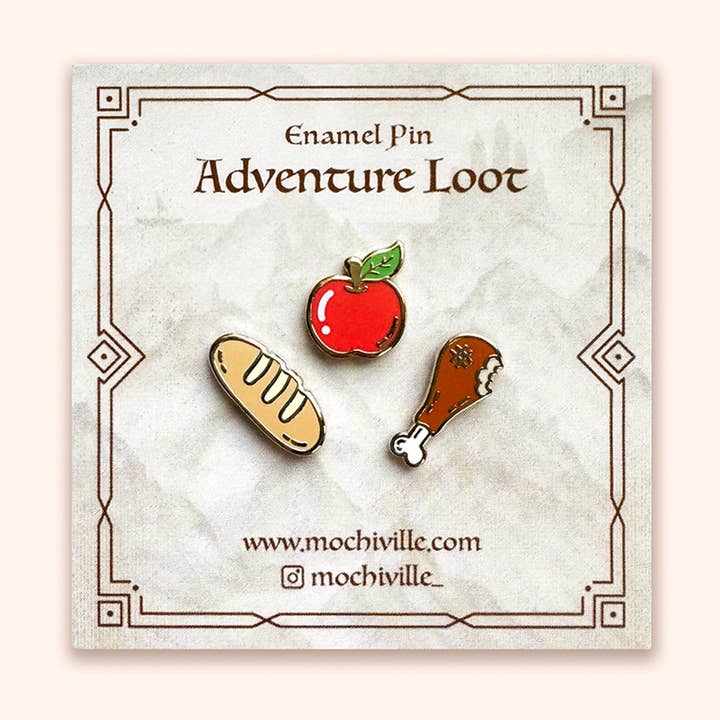 Mini Tavern Foods | Pin de esmalte para venta al por mayor de Mochiville