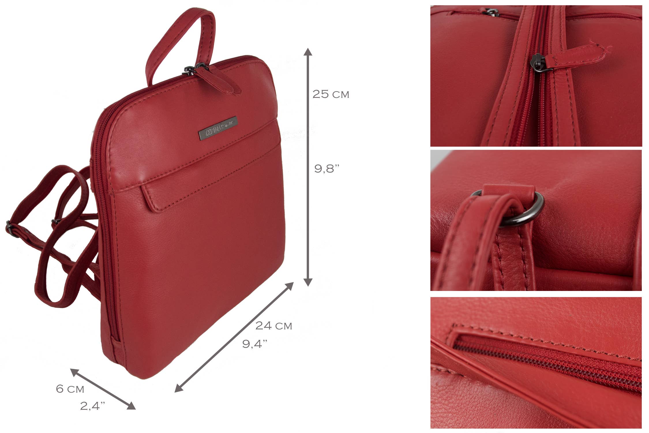 Zerimar 1942 - Wholesale Backpack - Women's - Zerimar Mochila piel | Bolso Mochila5