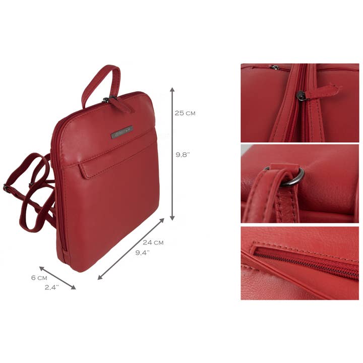 Zerimar 1942 - Wholesale Backpack - Women's - Zerimar Mochila piel | Bolso Mochila5