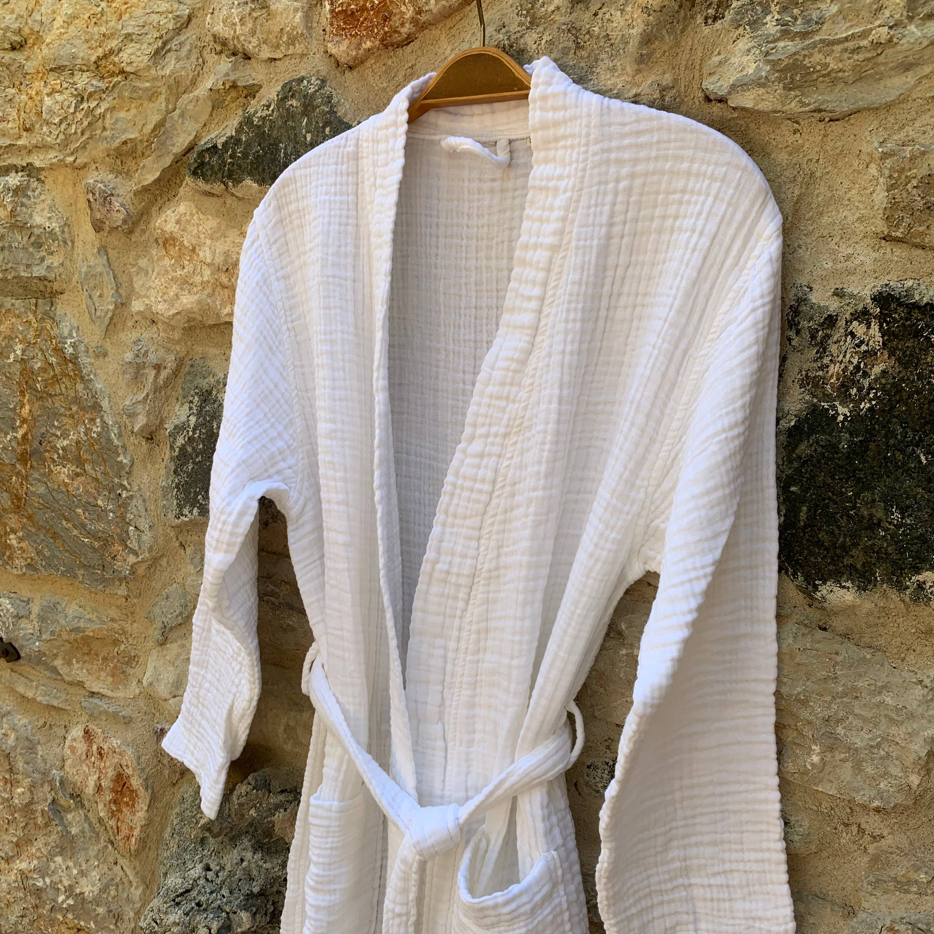 loom.ist - Wholesale Robe - Unisex - Muslin Bathrobe20