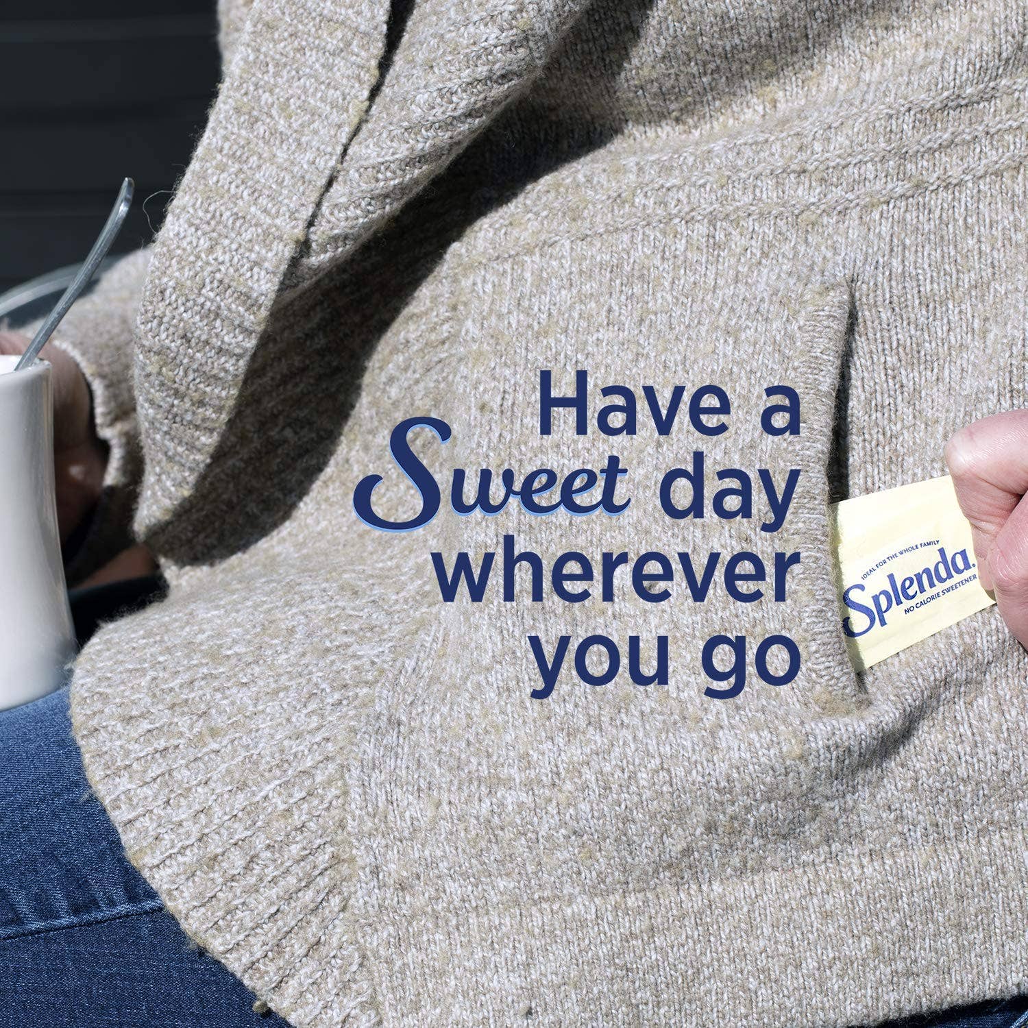 EcoQuality - Vente Sucre - Édulcorant sans calories Splenda, portion individuelle, sachets de 1 g de sucre3