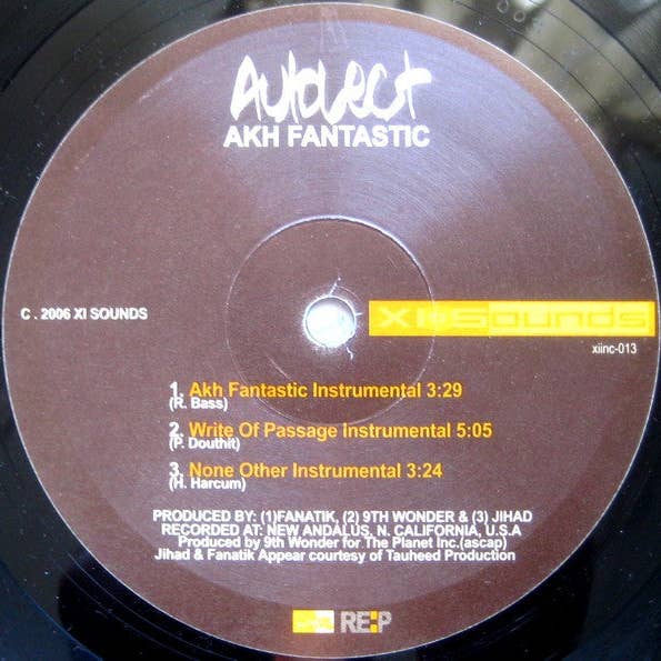 Footprints - Wholesale Music CD/Vinyl - Autolect - Akh Fantastic (12")2