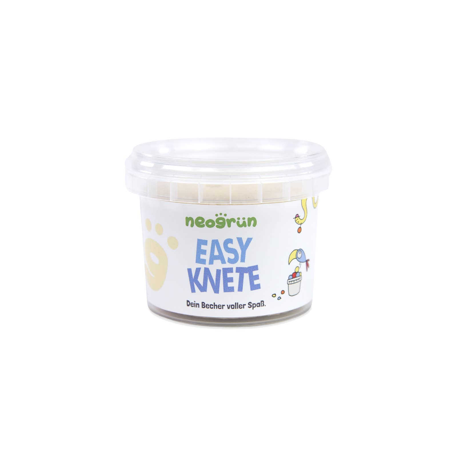 NEOGRÜN - Wholesale Putty/Slime - Kids - Organic Vegan Easy Dough 120g - white1