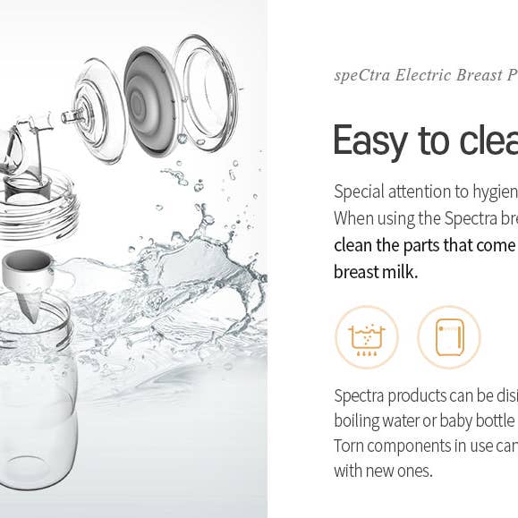 Spectra Baby – wholesale Nursing pillow/pad – Maternity – Synergy Gold Dual Powered Electric Breast Pump11