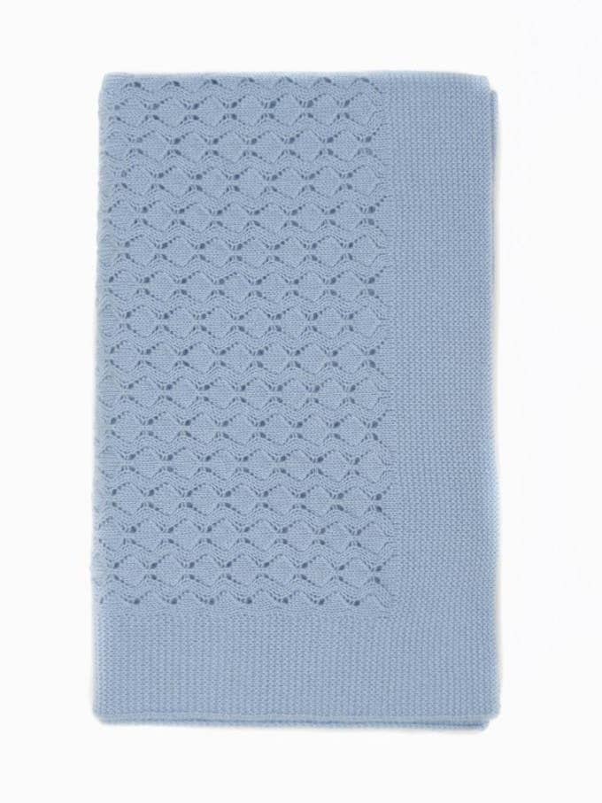 Cashmere Crochet Stitch Baby Blanket for wholesale by MaisonCashmere