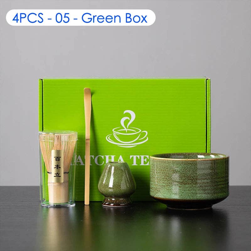 BlakOutlet - Wholesale Tea Set - 4/6/7PCS Japanese Matcha Blender Set7