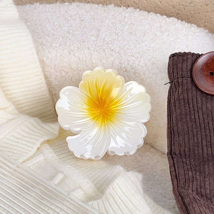 Lily Clothing - Vente Ensemble d'accessoires pour cheveux – femme - Pince à cheveux fleur ondulée d'été pour vacances en bord de mer2