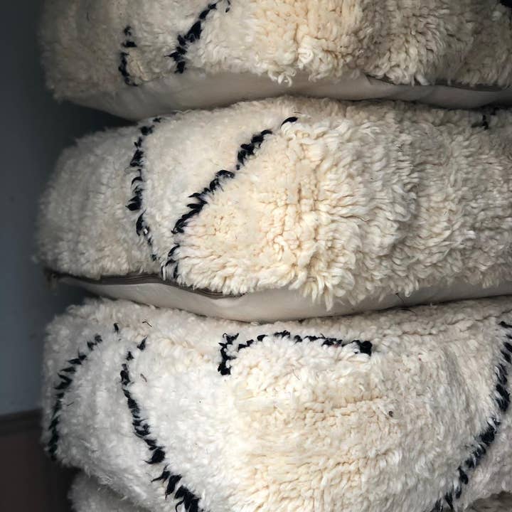 Tamegrouteshop - Wholesale Pouf - Beni Ouarain Marokkaanse Poef1