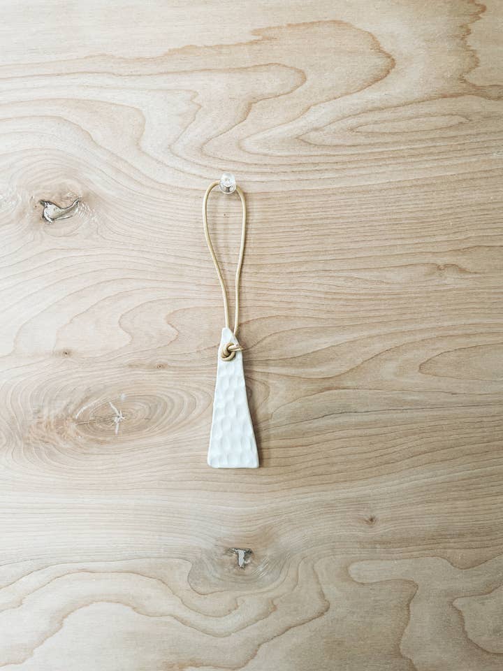 Winter Tree Ceramic Ornament for wholesale by Bridget Dorr Ceramics