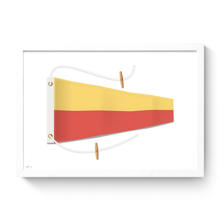 Bandeira Náutica VII Impressão artística por atacado de Roo Kee Roo