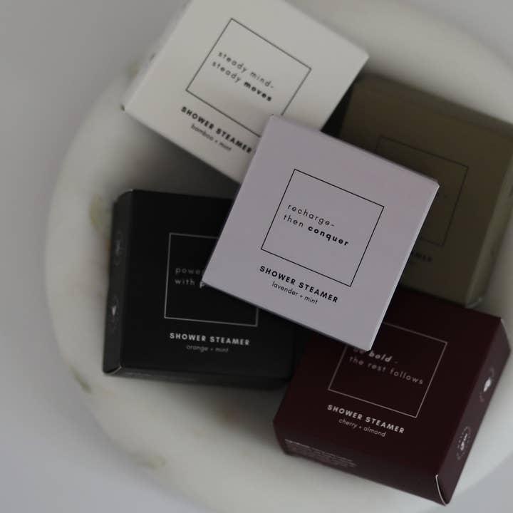 Daily Rhythms - Wholesale Shower Steamer/Bomb - Shower Steamer | Lavender + Mint | 1 Tablet1